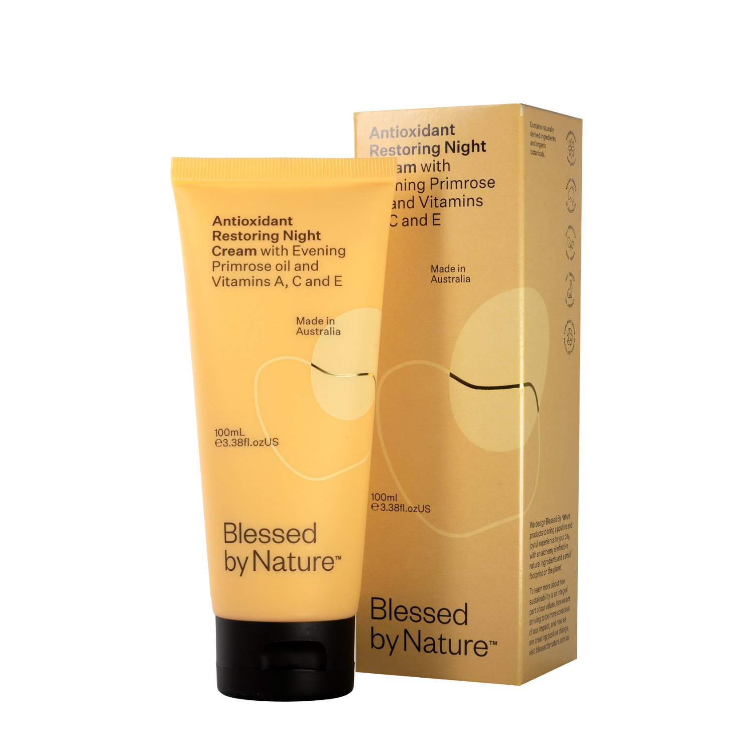 Blessed By Nature Antioxidant Night Restore Cream 100ml