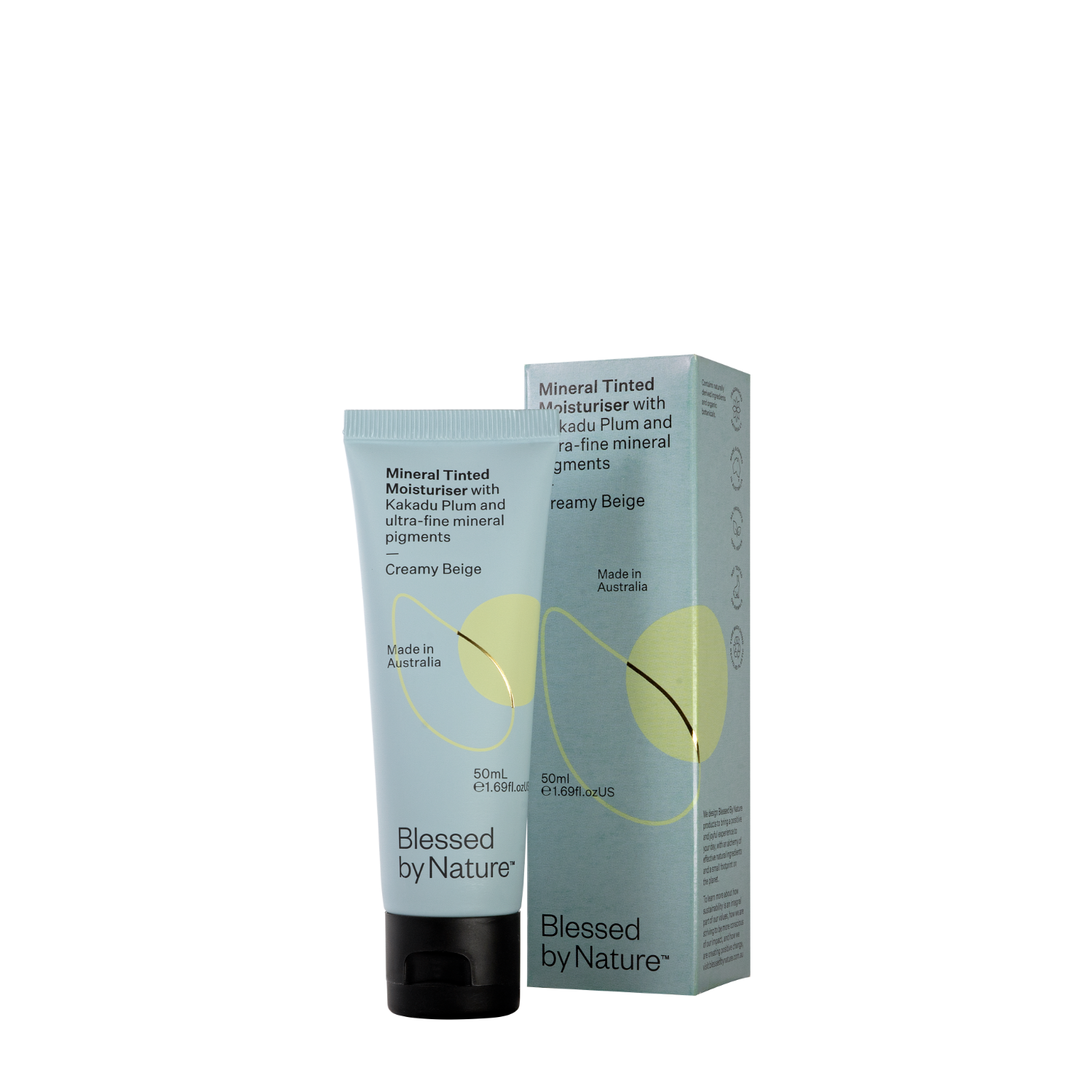 Blessed By Nature Multi Effect Tinted Moist Creamy Beige 50ml