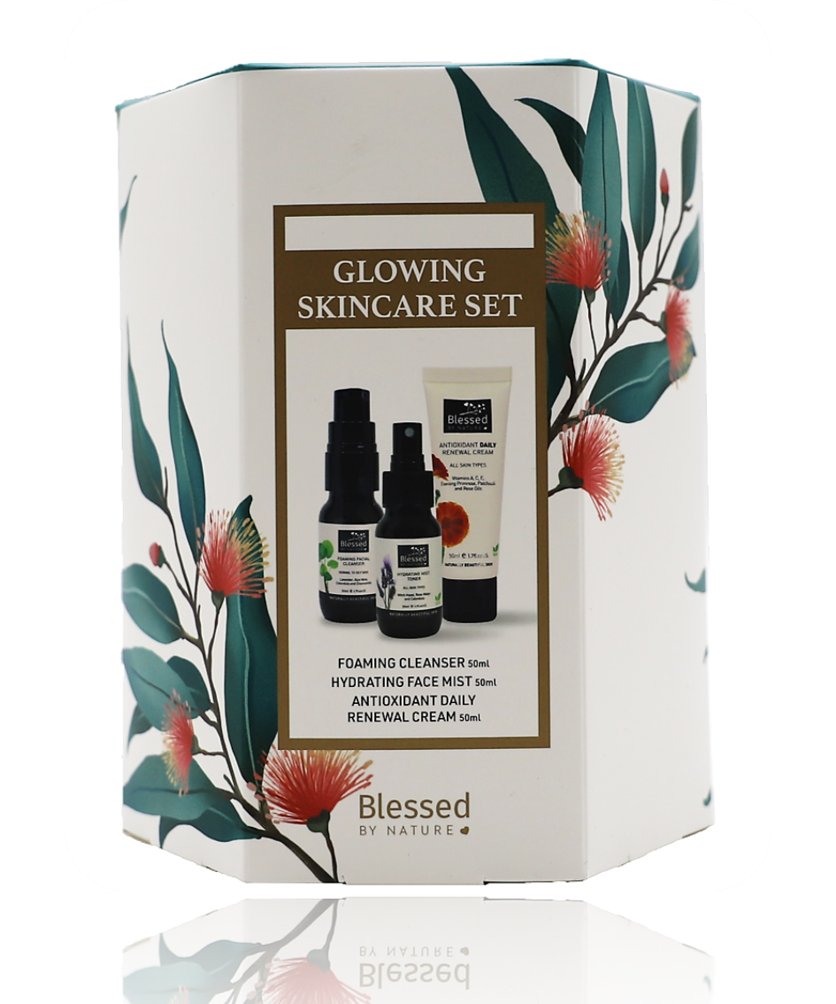 Blessed by Nature Glowing Skincare Set - Healthy Essentials Australia - health food store - health food stores - health food store near me - organic food store - health food store near me