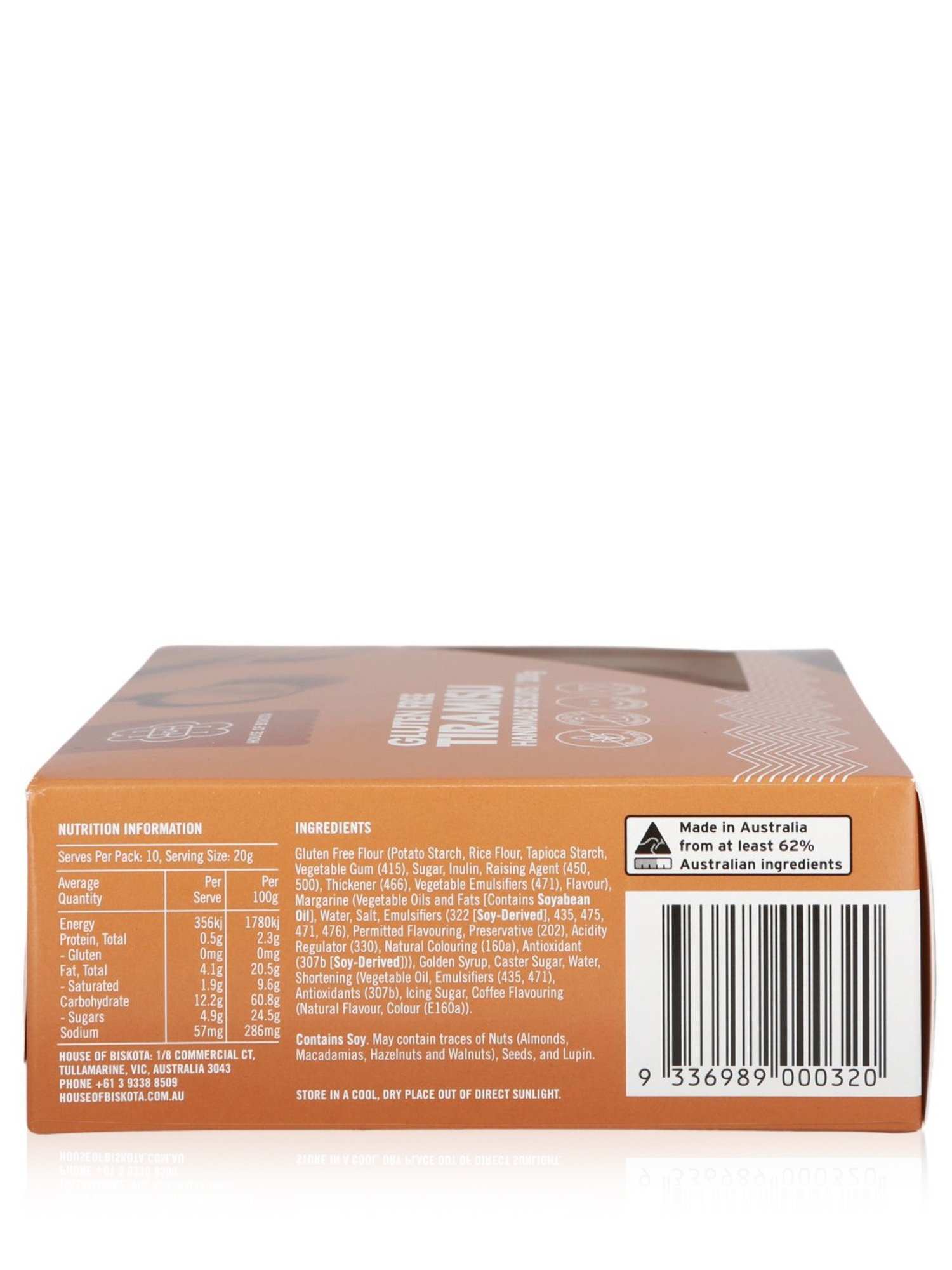 House of Biskota Tiramisu Kisses 200g - Healthy Essentials Australia - health food store - health food stores - health food store near me - organic food store - health food store near me