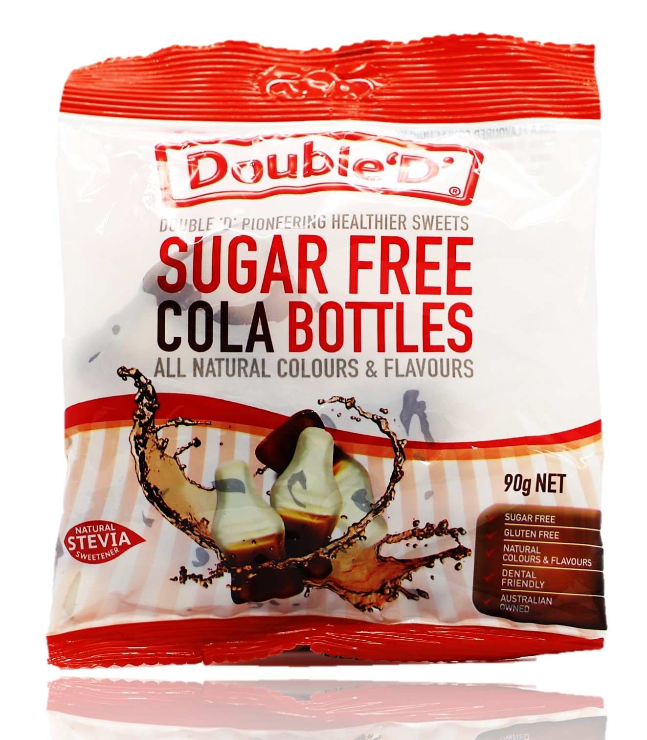 Double D Sugar Free Cola Bottles 90g – Healthy Essentials Australia