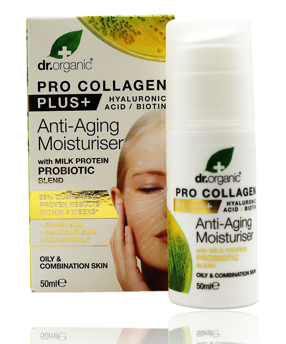Dr Organic Anti-Aging Moisturiser with Milk Protein 50ml - Healthy Essentials Australia - health food store - health food stores - health food store near me - organic food store - health food store near me