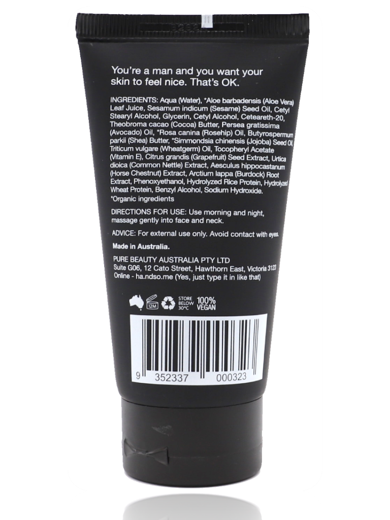 Handsome Antioxidant Daily Nourishing Cream 75ml - Healthy Essentials Australia - health food store - health food stores - health food store near me - organic food store - health food store near me