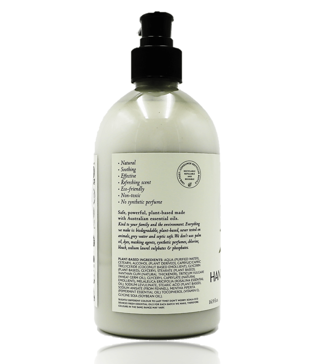 Koala Eco Hand & Body Lotion with Rosalina & Peppermint 500ml