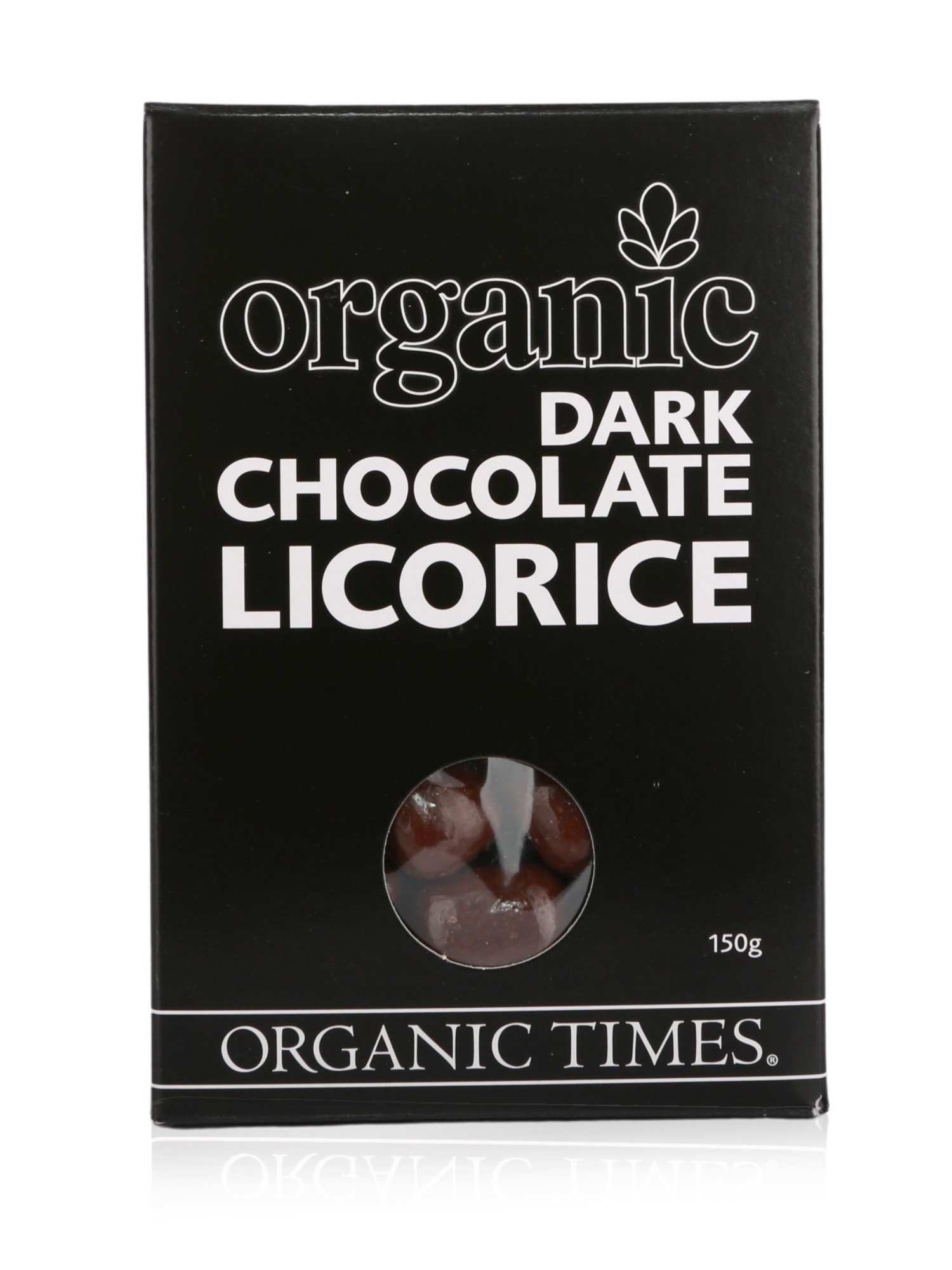 Organic Times Dark Chocolate Licorice 150g - Healthy Essentials Australia - health food store - health food stores - health food store near me - organic food store - health food store near me