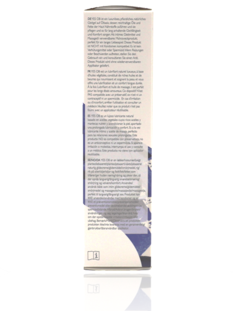 Yes OB Plant Oil Based Personal Lubricant 40ml - Healthy Essentials Australia - health food store - health food stores - health food store near me - organic food store - health food store near me