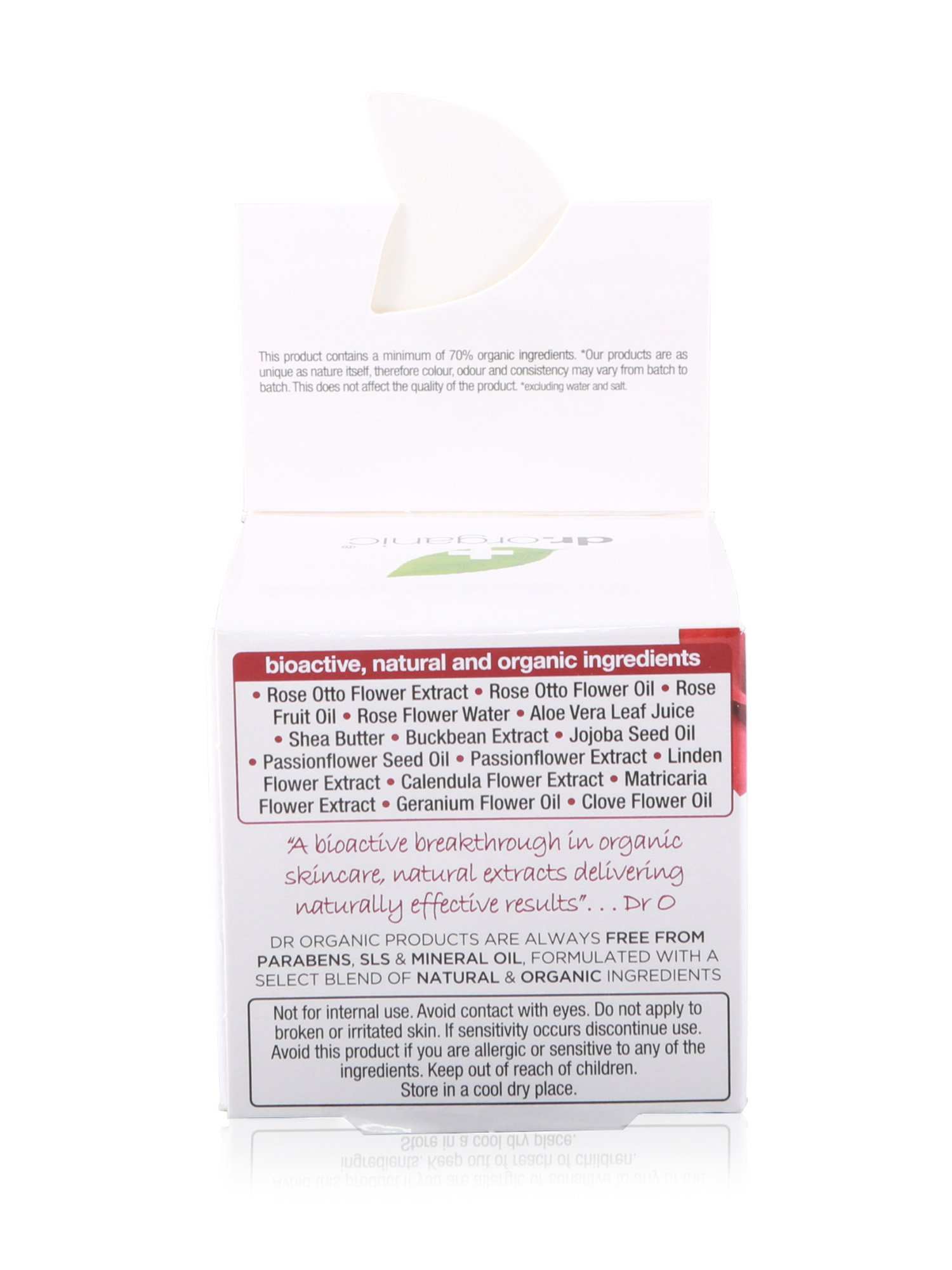 Dr Organic Night Cream Rose Otto 50ml - Healthy Essentials Australia - health food store - health food stores - health food store near me - organic food store - health food store near me