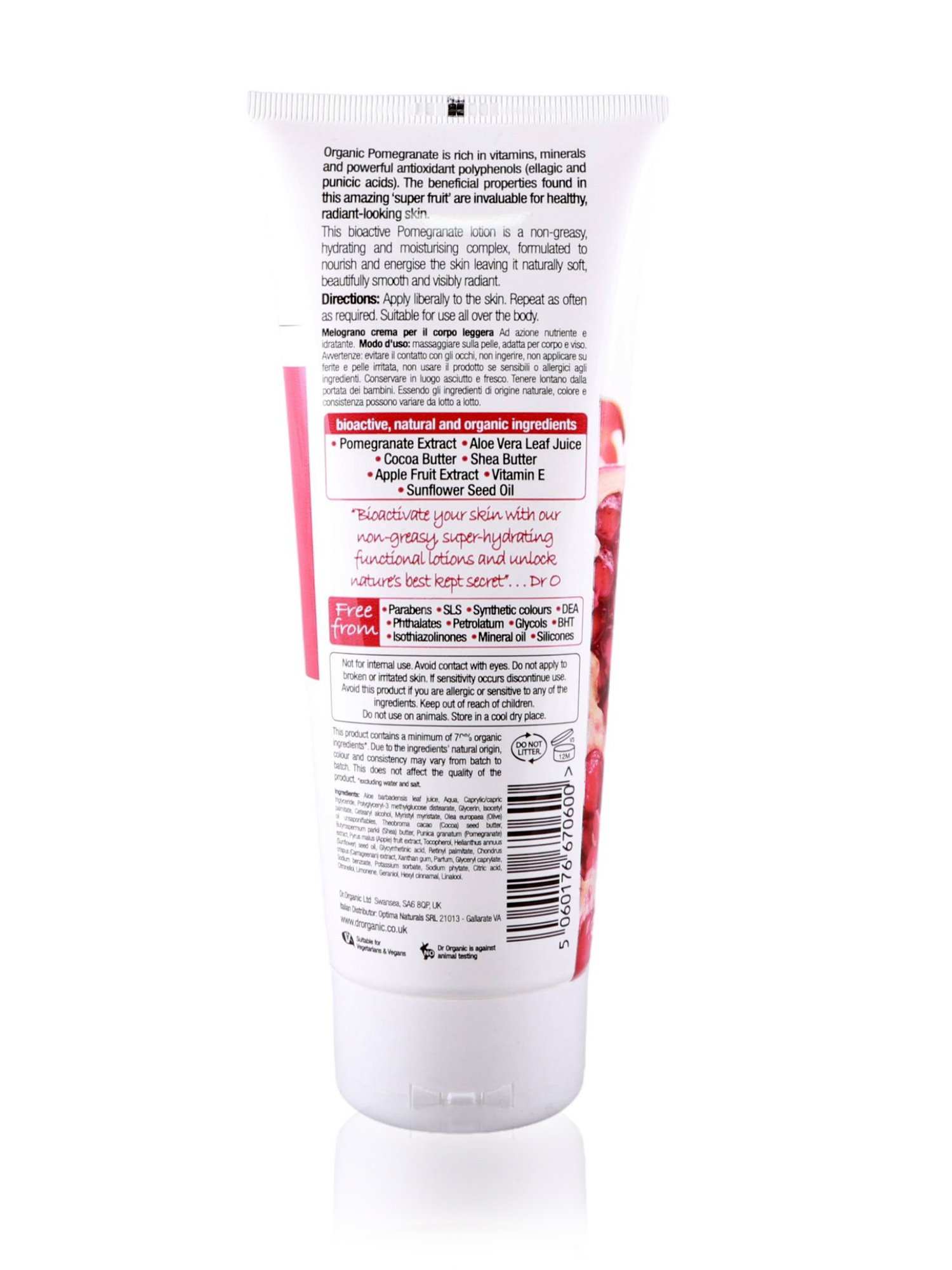 Dr Organic Skin Lotion Rose Otto 200ml - Healthy Essentials Australia - health food store - health food stores
